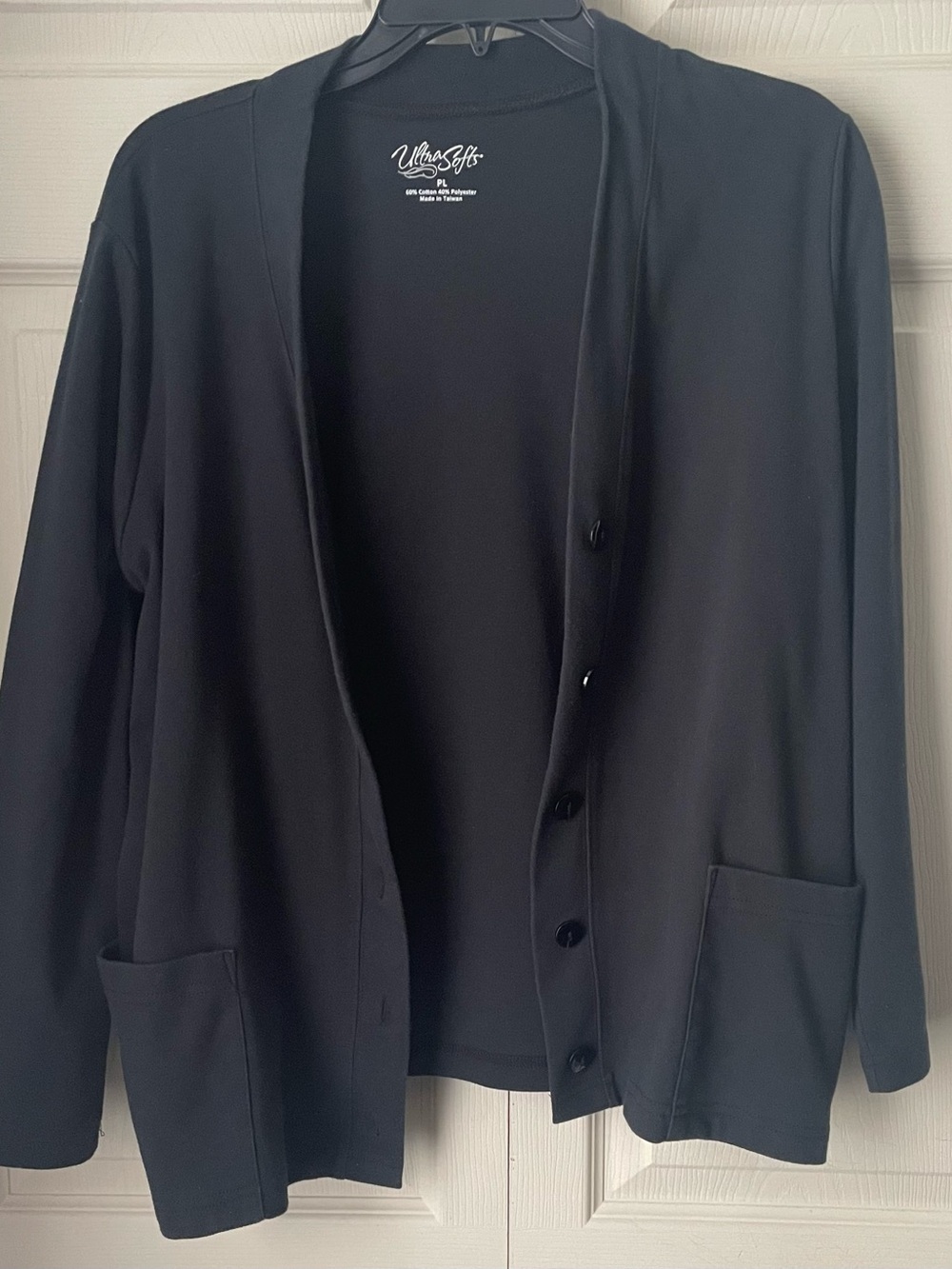 Ultra Softs black cardigan